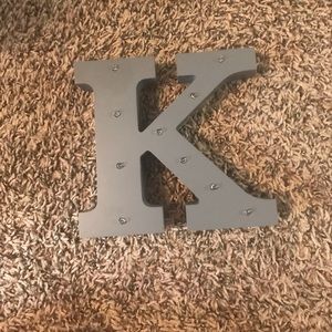 K wall hanging